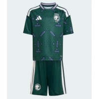 Billiga Saudiarabien Barnkläder Hemma fotbollskläder till baby VM 2026 Kortärmad (+ Korta byxor)